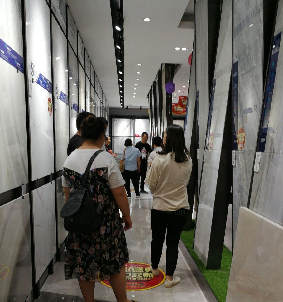 協進陶瓷大連專賣店人流 協進陶瓷大連專賣店人流